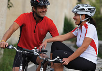 Radfahren im Vinschgau