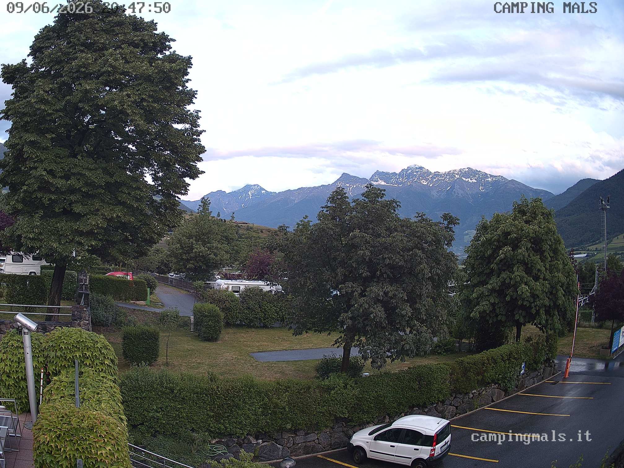 immagine della webcam nei dintorni di Laces: webcam Malles Venosta