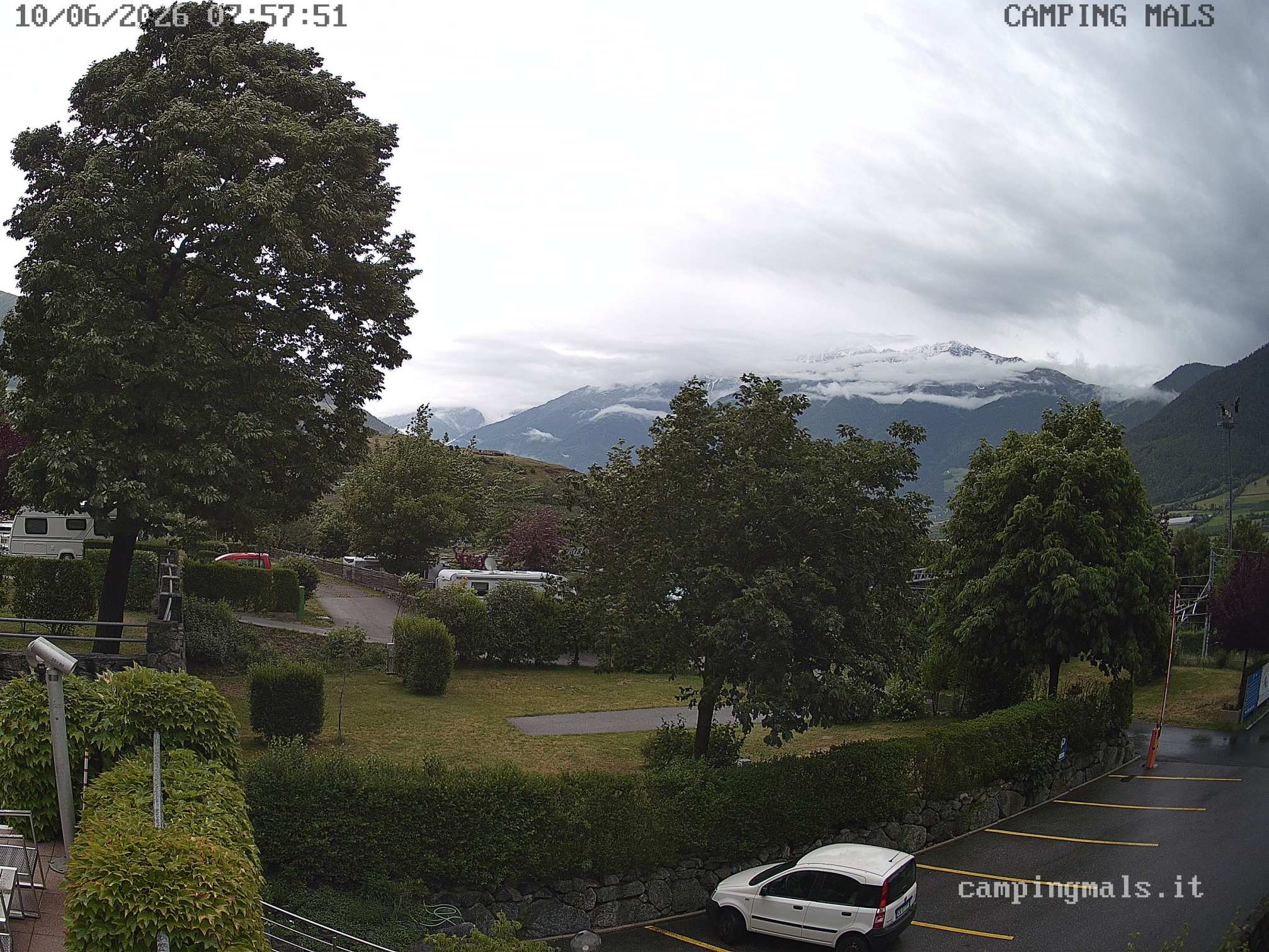 immagine della webcam nei dintorni di Curon Venosta: webcam Malles Venosta
