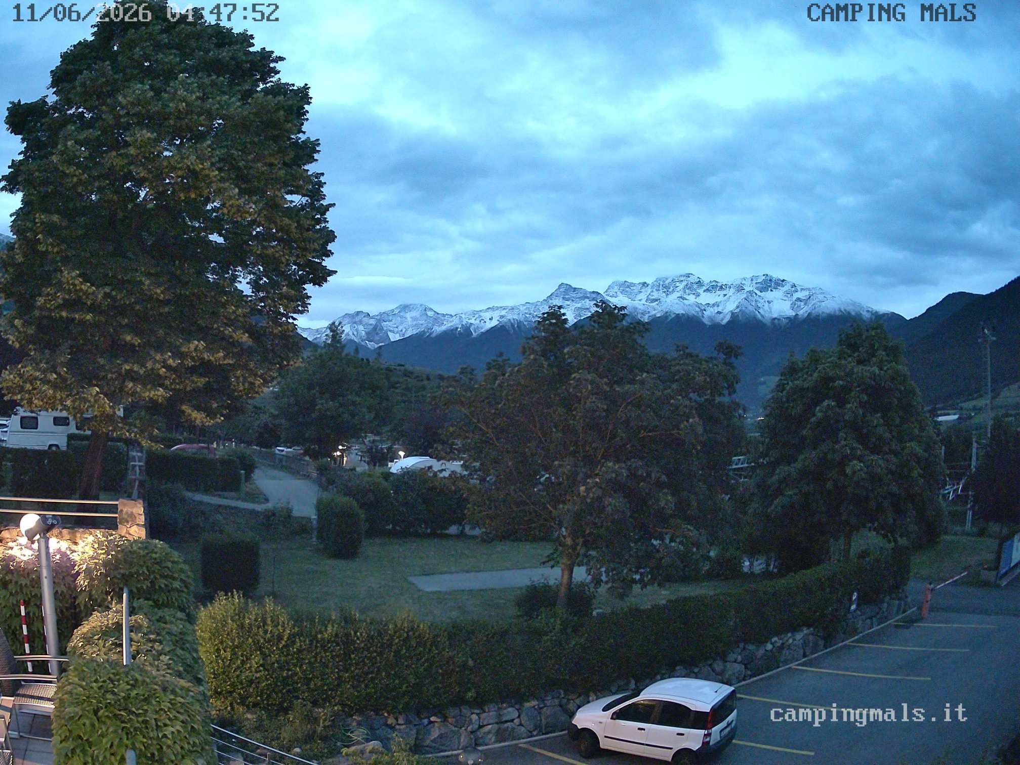 immagine della webcam nei dintorni di Curon Venosta: webcam Malles Venosta