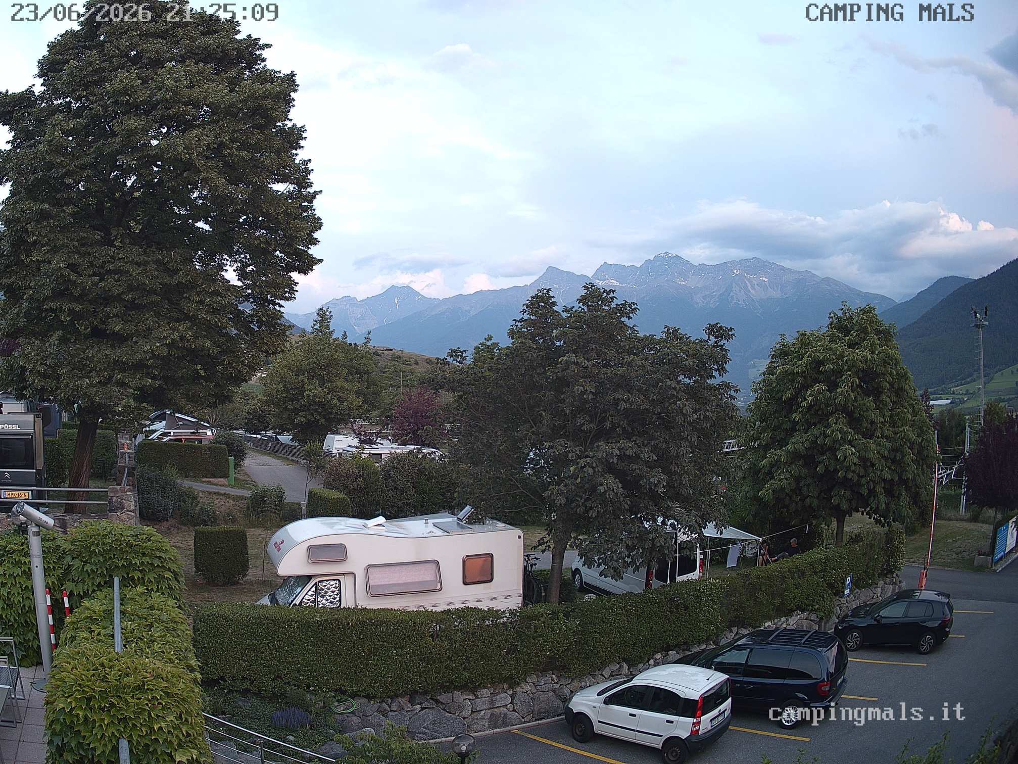 immagine della webcam nei dintorni di Trafoi: webcam Malles Venosta
