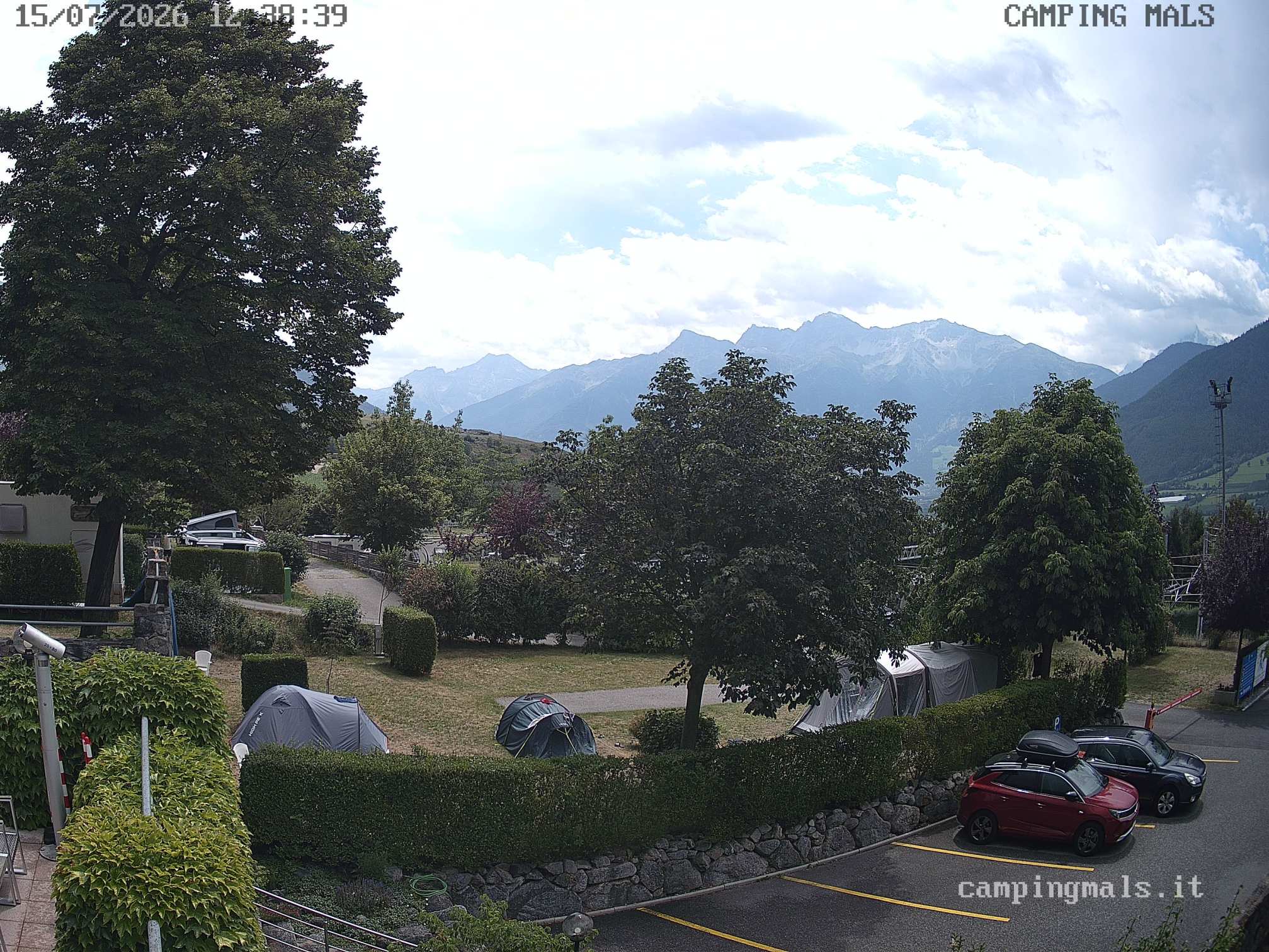 immagine della webcam nei dintorni di Solda: webcam Malles Venosta