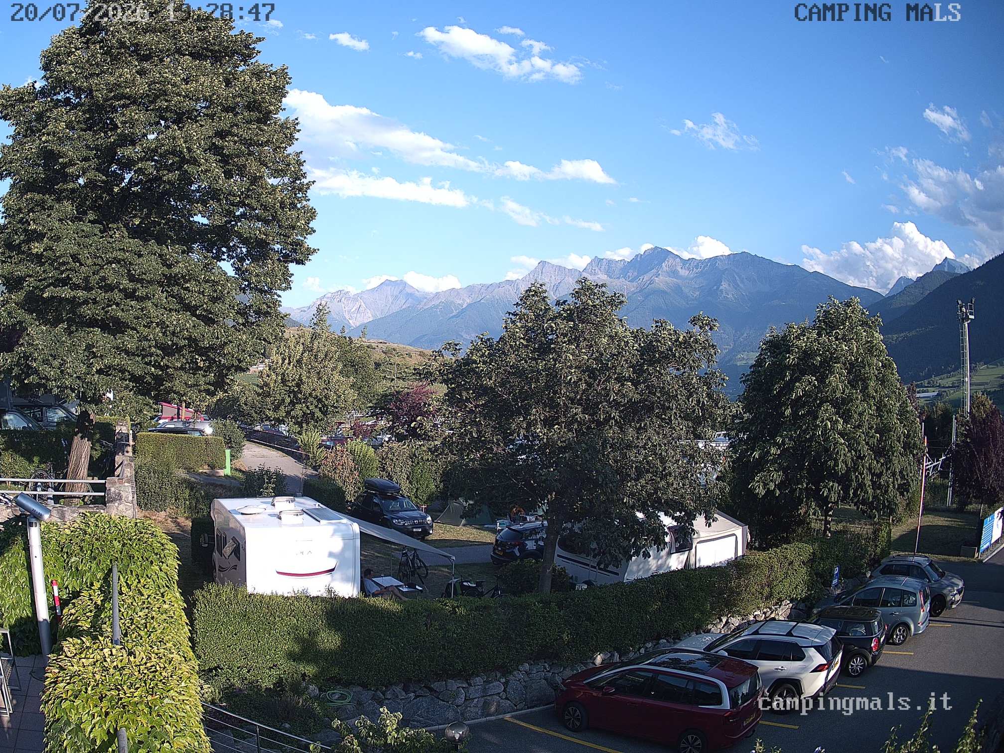 immagine della webcam nei dintorni di Solda: webcam Malles Venosta